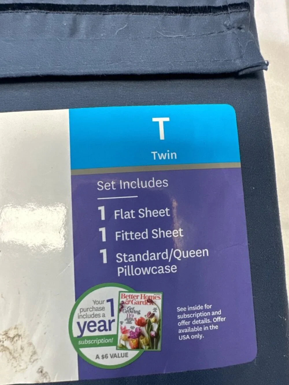 twin sheets 2 sets better home garden blue main street super soft green nwt s